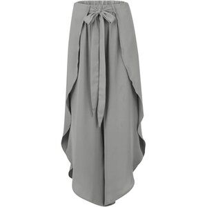 Halara Breezeful High Waisted Quick Dry Pants~Size S~Gray Flowy Beach NWT L5 18